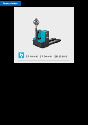 E.-Geh-Niederhubwagen Baoli EP 25-N02