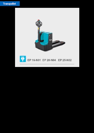 E.-Geh-Niederhubwagen Baoli EP 25-N02