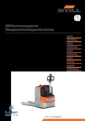 E.-Geh-Niederhubwagen Still EXU-H 20