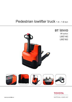 E.-Geh-Niederhubwagen BT LWE 160