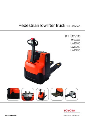 E.-Geh-Niederhubwagen BT LWE 250