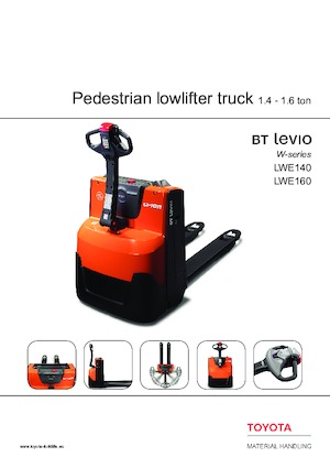 E.-Geh-Niederhubwagen Toyota LWE160