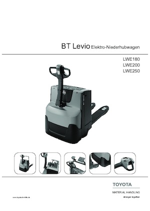 E.-Geh-Niederhubwagen Toyota LWE200
