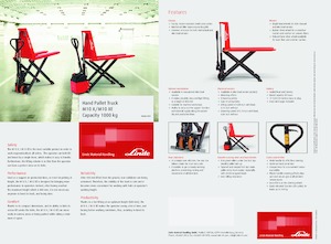 E.-Geh-Niederhubwagen Linde M10X