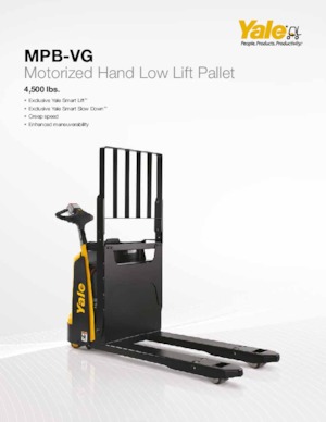 E.-Geh-Niederhubwagen Yale MPB045-VG