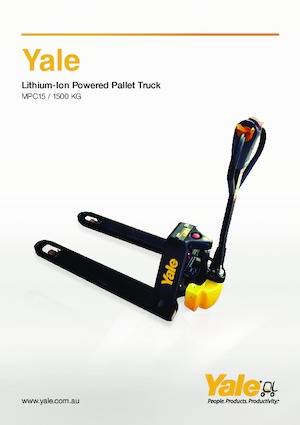 E.-Geh-Niederhubwagen Yale MPC15