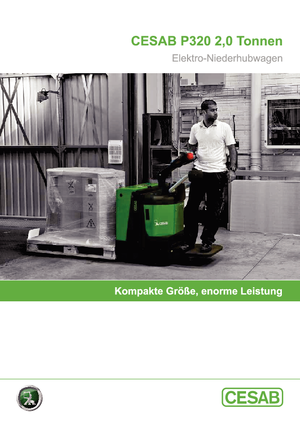 E.-Geh-Niederhubwagen Cesab P 320-6