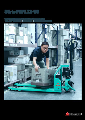 E.-Geh-Niederhubwagen Mitsubishi PBPL12 IPTP 680 × 1000