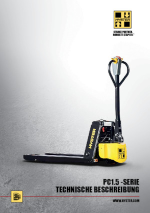 E.-Geh-Niederhubwagen Hyster PC 1.5