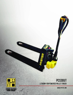 E.-Geh-Niederhubwagen Hyster PCS30UT