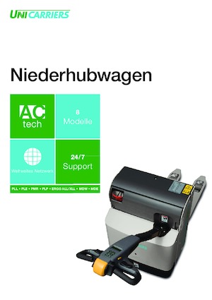 E.-Geh-Niederhubwagen UniCarriers PLL 180