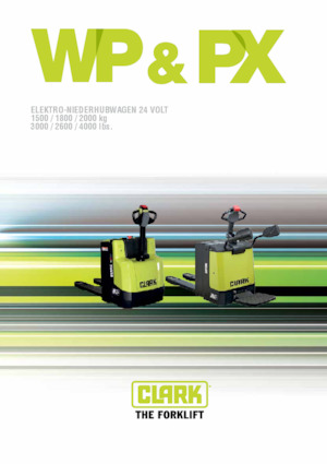 E.-Geh-Niederhubwagen Clark PPFXS 20