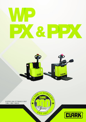 E.-Geh-Niederhubwagen Clark PPFXS 20