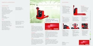 E.-Geh-Niederhubwagen Linde T18