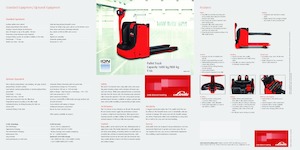 E.-Geh-Niederhubwagen Linde T16L ION