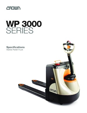 E.-Geh-Niederhubwagen Crown WP 3035