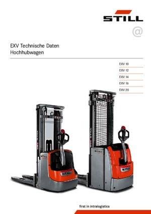 E.-Geh-Hochhubwagen Still EXV 14 C