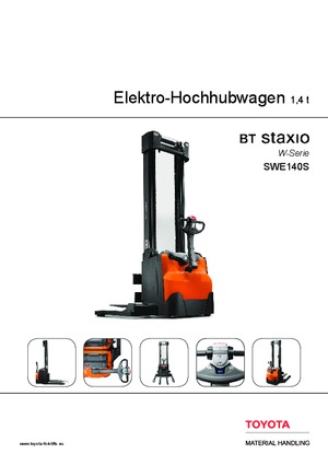 E.-Geh-Hochhubwagen BT SWE 140 S