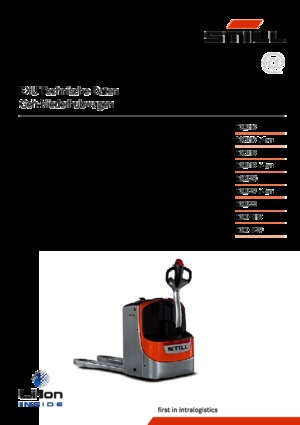 E.-Geh-Niederhubwagen Still EXU 18