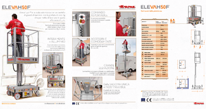 Senkrechtmast-Arbeitsbühnen Faraone Elevah 50 F