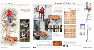 Senkrechtmast-Arbeitsbühnen Faraone Elevah 50