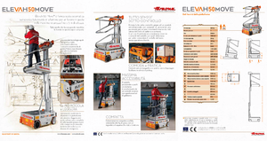 Senkrechtmast-Arbeitsbühnen Faraone Elevah 50 Move