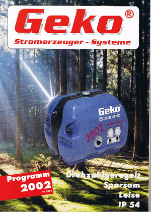 Stromerzeuger, Benzin Geko ® 7002 ED-AA/HHBA*