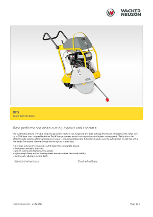 Fugenschneider Wacker BFS 1350 A