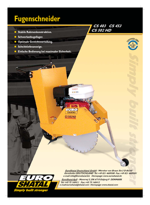 Fugenschneider Shatal CS 453