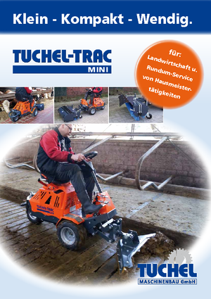 Kommunale Mehrzweckfahrzeuge Benzin Tuchel Mini H8