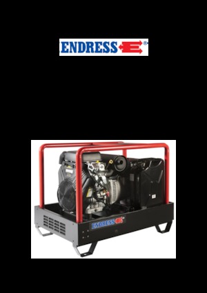 Stromerzeuger, Benzin Endress ESE 2006 DBS-GT ES 