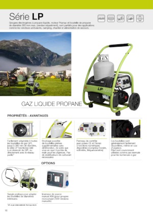 Stromerzeuger, Benzin PRAMAC Lifter SP 8000