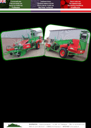 Pflanzenernte Basrijs Plant harvester medium large BRP/ML