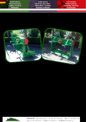 Pflanzenernte Basrijs Plantslifter BRS/D220G