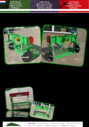 Pflanzenernte Basrijs Plantslifter BRS/E135