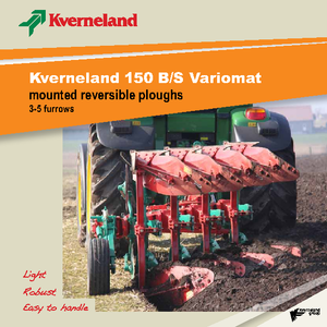 Pflüge Kverneland 150 S 100
