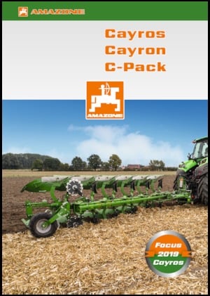 Pflüge Amazone Cayros XM 3-1050 S