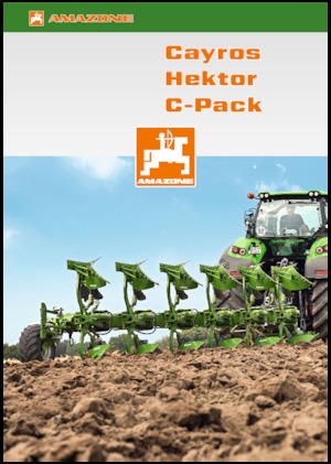 Pflüge Amazone Cayros XM 3-1050 S
