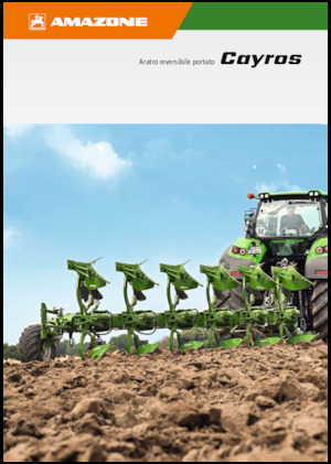 Pflüge Amazone Cayros XS 6-850 VS