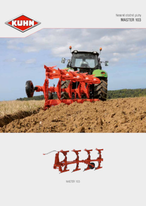 Pflüge Kuhn Master 103 3E