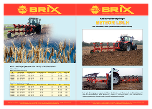 Pflüge Brix Meteor LH 110