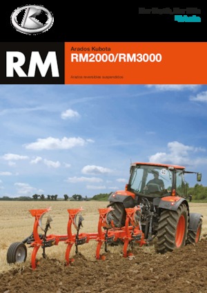 Pflüge Kubota RM 2000 V-85 