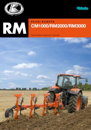 Pflüge Kubota RM 2000 V-85 