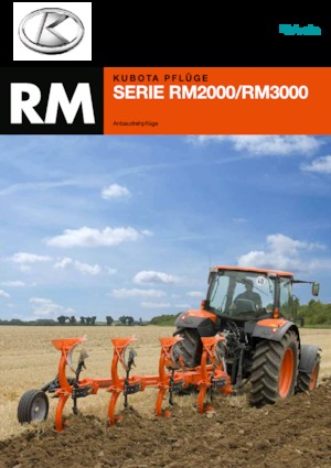 Pflüge Kubota RM 2000 V-85 
