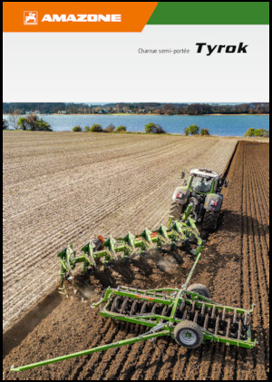 Pflüge Amazone Tyrok 400 V