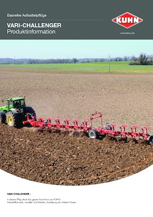 Pflüge Kuhn Vari-Challenger 8E NSH