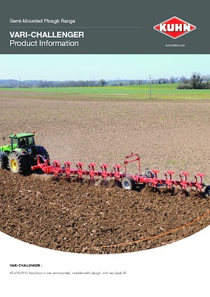 Pflüge Kuhn Vari-Challenger 8E NSH