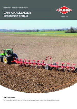 Pflüge Kuhn Vari-Challenger 8E NSH