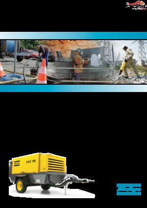 Mobile Kompressoren - Diesel, Elektro, Benzin Atlas Copco XAHS 186 Dd