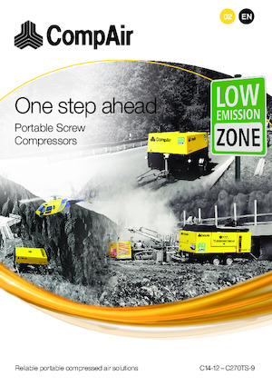 Mobile Kompressoren - Diesel, Elektro, Benzin CompAir C25